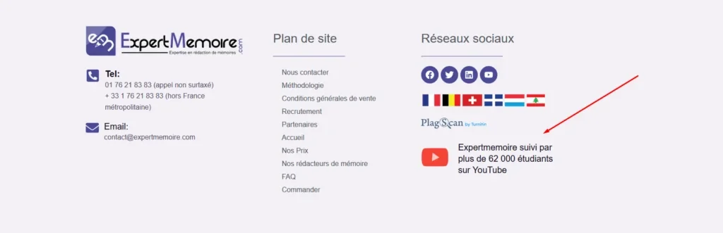Présence en ligne : éléments vérifiables avant de faire appel à ExpertMemoire
