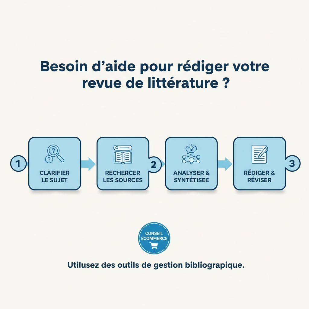 Besoin d'aide pour rédiger votre revue de littérature ?