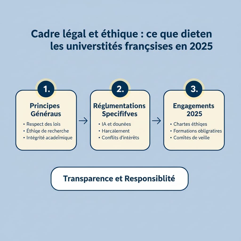 Cadre légal et éthique : ce que disent les universités françaises en 2025