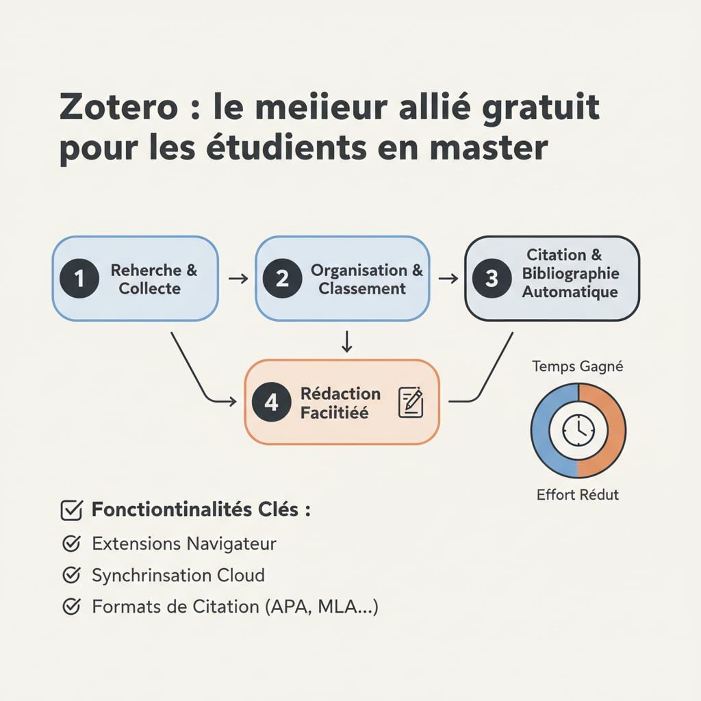 Zotero : le meilleur allié gratuit pour les étudiants en master