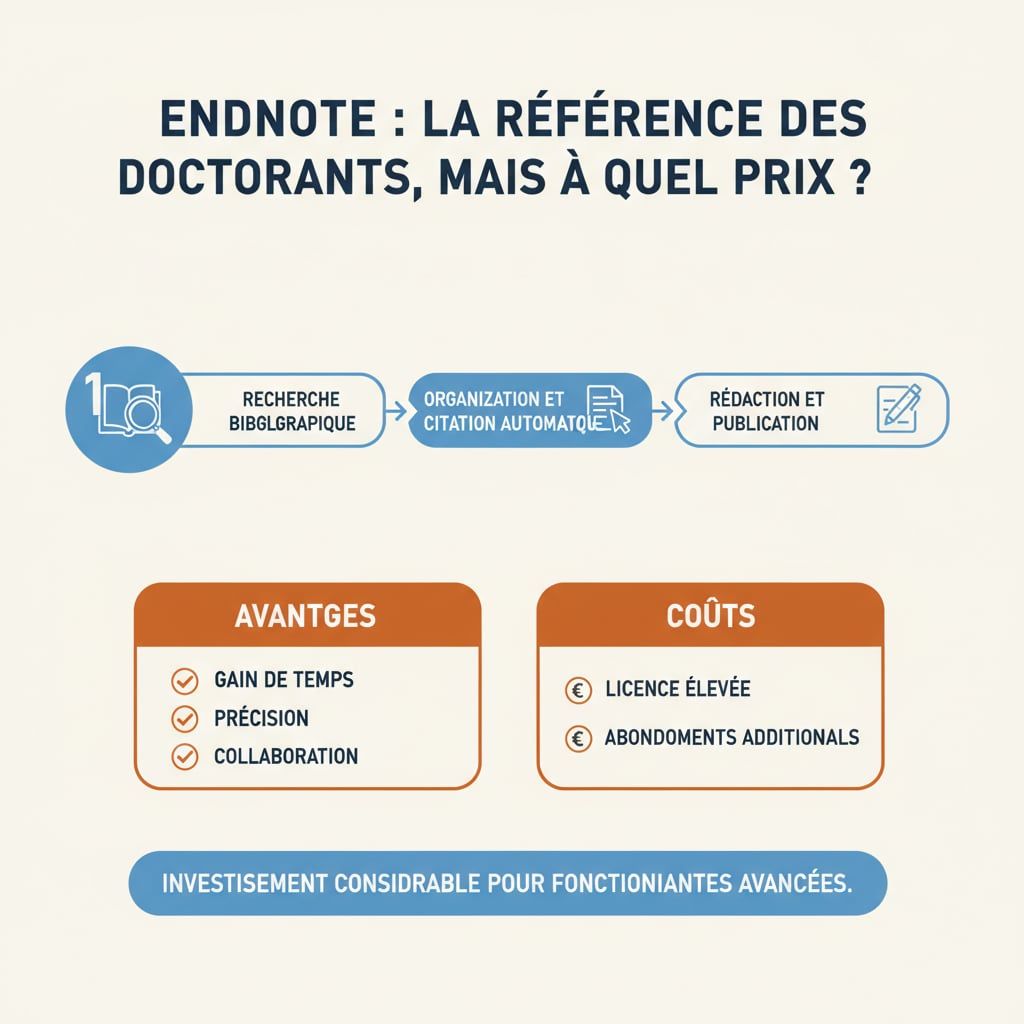 EndNote : la référence des doctorants, mais à quel prix ?
